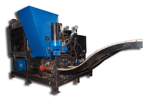 гидравлический пресс для соломы