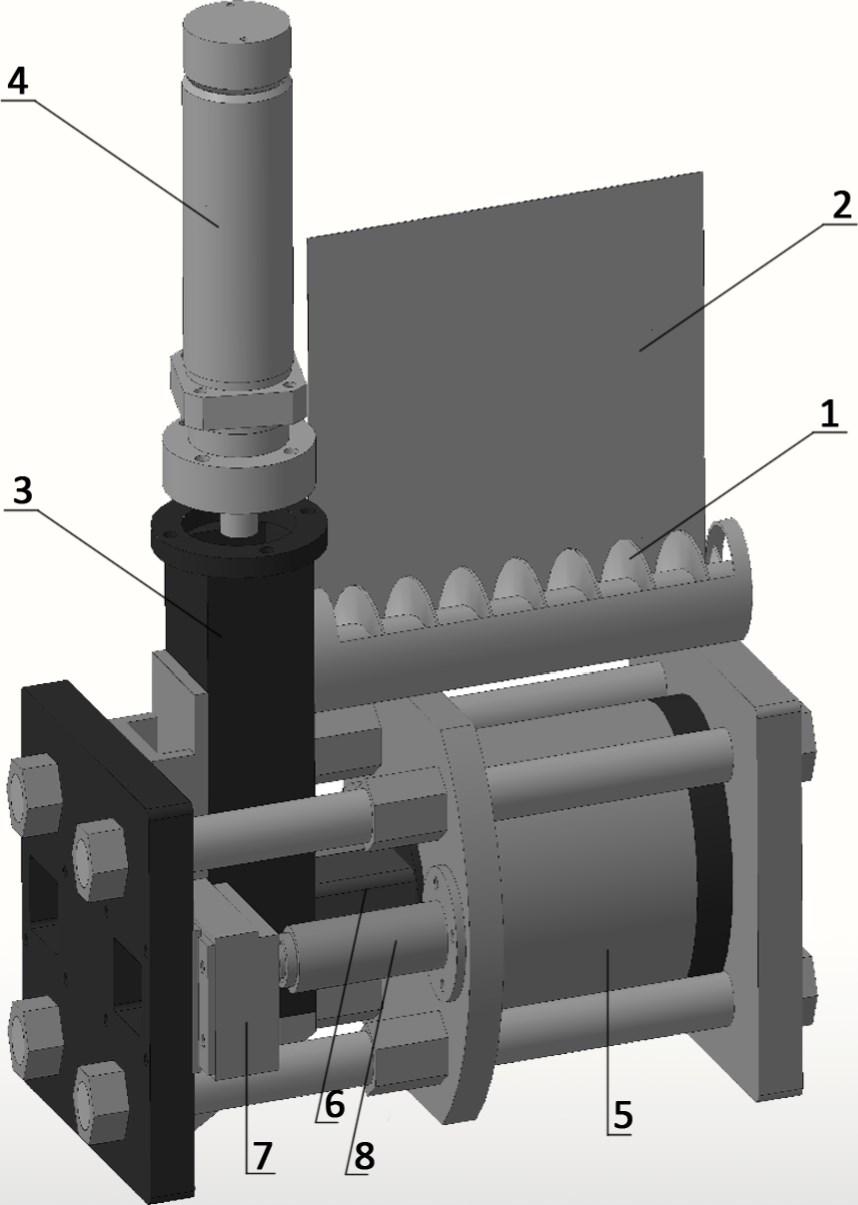 Схема работы гидравлического пресса